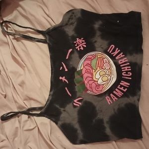 Small gray ramen shirt (Hot Topic)